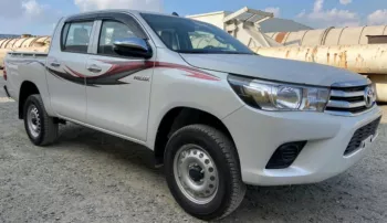 Toyota Hilux Diesel 2.4L M/T 4WD 2023 Model White Color