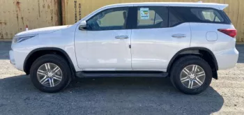 Toyota Fortuner 2.7L PETROL 4WD 2023 Model White Color