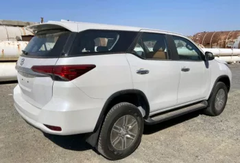 Toyota Fortuner 2.7L PETROL 4WD 2023 Model White Color