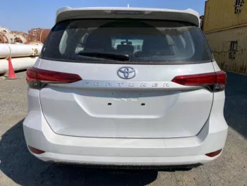 Toyota Fortuner 2.7L PETROL 4WD 2023 Model White Color