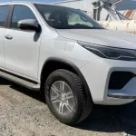 Toyota Fortuner 2.7L PETROL 4WD 2023 Model White Color - Thumbnail 1