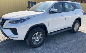 Toyota Fortuner 2.7L PETROL 4WD 2023 Model White Color