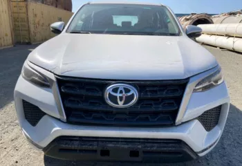 Toyota Fortuner 2.7L PETROL 4WD 2023 Model White Color