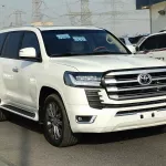 Toyota Land Cruiser VXR Full Option Petrol 5.7L V8 4WD 2014 White Color - Thumbnail 2