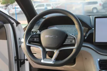 BYD Song Plus Electric Car 2023 Champion Version White Color