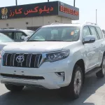 Toyota Prado 4.0L Petrol 4wd 2023 White - Thumbnail 1