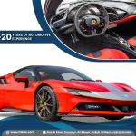 FERRARI SF90 SPIDER ASSETO FIORANO 4.0L PETROL AT FULL CARBON MODEL YEAR 2023 COLOR RED - Thumbnail 1