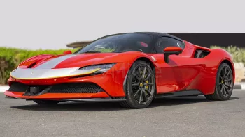 FERRARI SF90 SPIDER ASSETO FIORANO 4.0L PETROL AT FULL CARBON MODEL YEAR 2023 COLOR RED