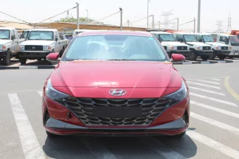Hyundai Elantra 1.6L Petrol Fwd 2022 Red