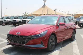 Hyundai Elantra 1.6L Petrol Fwd 2022 Red