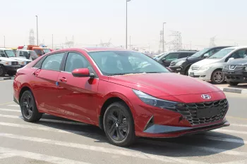 Hyundai Elantra 1.6L Petrol Fwd 2022 Red
