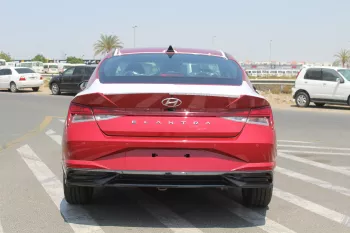 Hyundai Elantra 1.6L Petrol Fwd 2022 Red