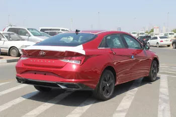 Hyundai Elantra 1.6L Petrol Fwd 2022 Red