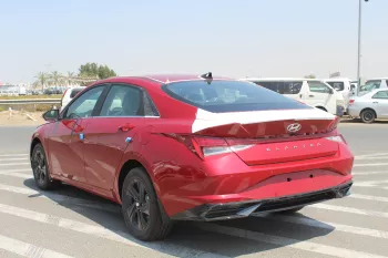Hyundai Elantra 1.6L Petrol Fwd 2022 Red