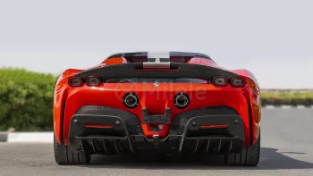 FERRARI SF90 SPIDER ASSETO FIORANO 4.0L PETROL AT FULL CARBON MODEL YEAR 2023 COLOR RED