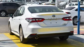 Toyota Camry GLE 2.5L Hybrid 2024 Model Year White Color