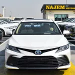 Toyota Camry GLE 2.5L Hybrid 2024 Model Year White Color - Thumbnail 2