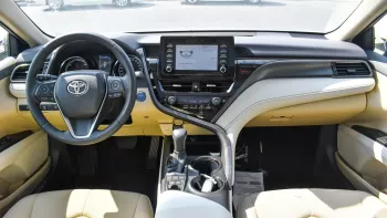 Toyota Camry GLE 2.5L Hybrid 2024 Model Year White Color