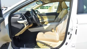 Toyota Camry GLE 2.5L Hybrid 2024 Model Year White Color