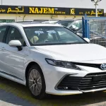 Toyota Camry GLE 2.5L Hybrid 2024 Model Year White Color - Thumbnail 1