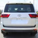 Toyota Land Cruiser 300 Series 4.0L 4WD 2023 MODEL WHITE COLOR - Thumbnail 4