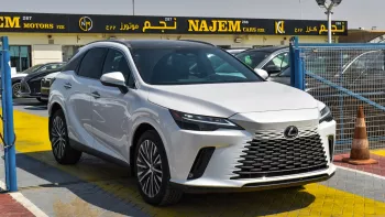 Lexus RX 350h Hybrid V4 AWD 2023 White Color