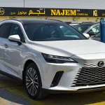 Lexus RX 350h Hybrid V4 AWD 2023 White Color - Thumbnail 1