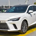 Lexus RX 350h Hybrid V4 AWD 2023 White Color - Thumbnail 3
