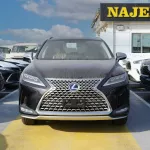 Lexus RX450h Hybrid 2022 Full Option  Black Color - Thumbnail 2