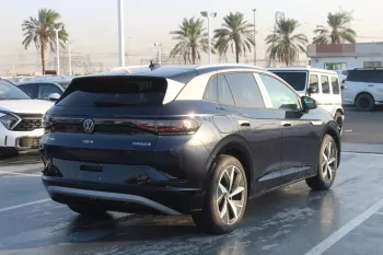 VOLKSWAGEN ID4 CROZZ PRO ELECTRIC CAR MODEL YEAR 2024 BLUE
