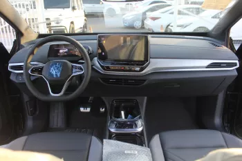 VOLKSWAGEN ID4 CROZZ PRO ELECTRIC CAR MODEL YEAR 2024 BLUE