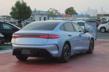 BYD SEAL ELACTRIC CAR 2023 CHAMPION EDITION BLUE COLOR