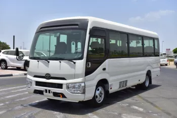 TOYOTA COASTER HIGHROOF 2.8L DIESEL 22-SEATER AUTOMATIC 2023 MODEL YEAR