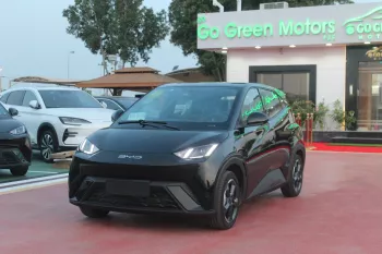 BYD Dolphine Electric Car 2023 Fly Edition Black and White Color