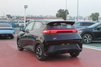 BYD Dolphine Electric Car 2023 Fly Edition Black and White Color