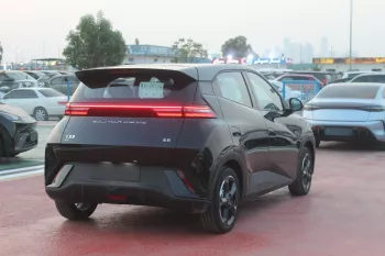 BYD Dolphine Electric Car 2023 Fly Edition Black and White Color