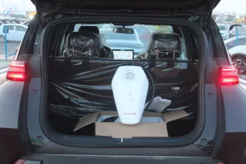 BYD Dolphine Electric Car 2023 Fly Edition Black and White Color