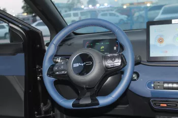 BYD Dolphine Electric Car 2023 Fly Edition Black and White Color