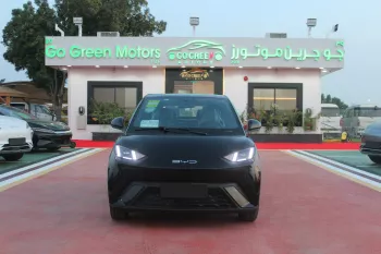 BYD Dolphine Electric Car 2023 Fly Edition Black and White Color