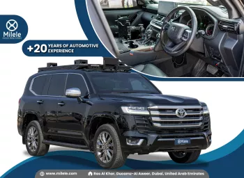 (RHD) TOYOTA LAND CRUISER LC300 VXR ARMORED 3.5P AT MY2023 – BLACK