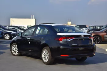 TOYOTA COROLLA XLI-V 2.0L PETROL 2024 MODEL YEAR BLACK COLOR