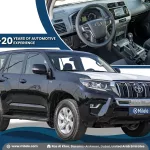 2023 TOYOTA PRADO TXL 4.0L PETROL AT TIRE DOWN – BLACK - Thumbnail 1