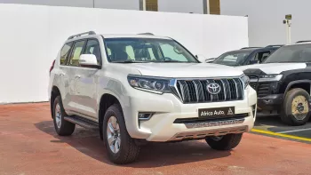 Toyota Prado Txl 2.7L Petrol 2023 Model Year White Beige