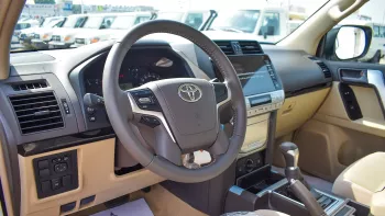 Toyota Prado Txl 2.7L Petrol 2023 Model Year White Beige