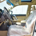 Toyota Prado Txl 2.7L Petrol 2023 Model Year White Beige - Thumbnail 4