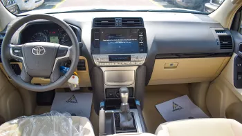 Toyota Prado Txl 2.7L Petrol 2023 Model Year White Beige
