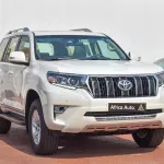 Toyota Prado Txl 4.0L 2023 Model Year Color White - Thumbnail 3