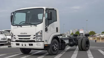 2023 ISUZU NPR85H CHASSIS 3.0L DIESEL MT MY2023 – WHITE