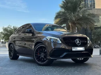 Mercedes-Benz GLE 62 AMG V8 2016 Brown Color