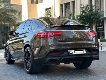 Mercedes-Benz GLE 62 AMG V8 2016 Brown Color